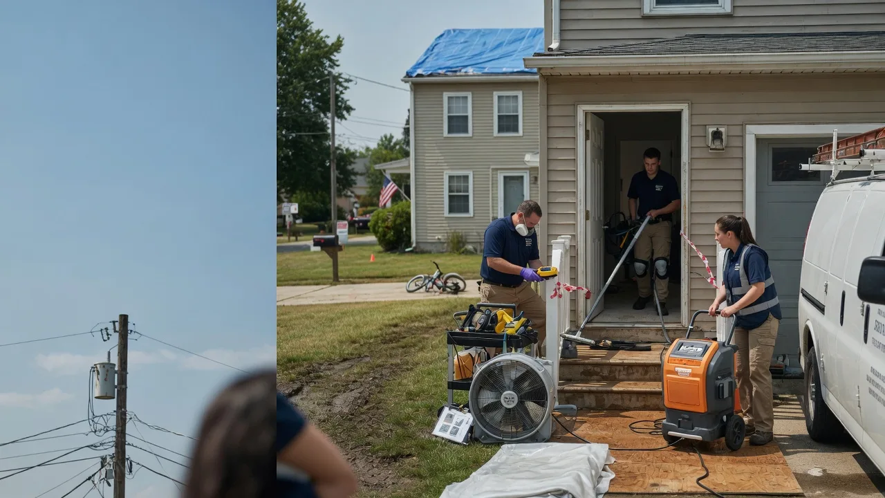 Water Damage Repair in Arrowsmith, IL near me